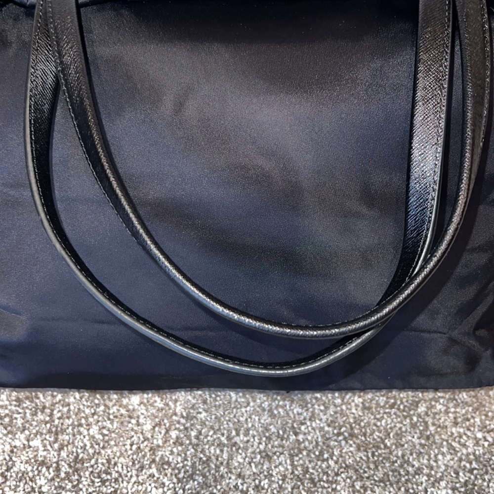 Tory Burch Flower Cluster Tote in Black - Picture 5 of 10